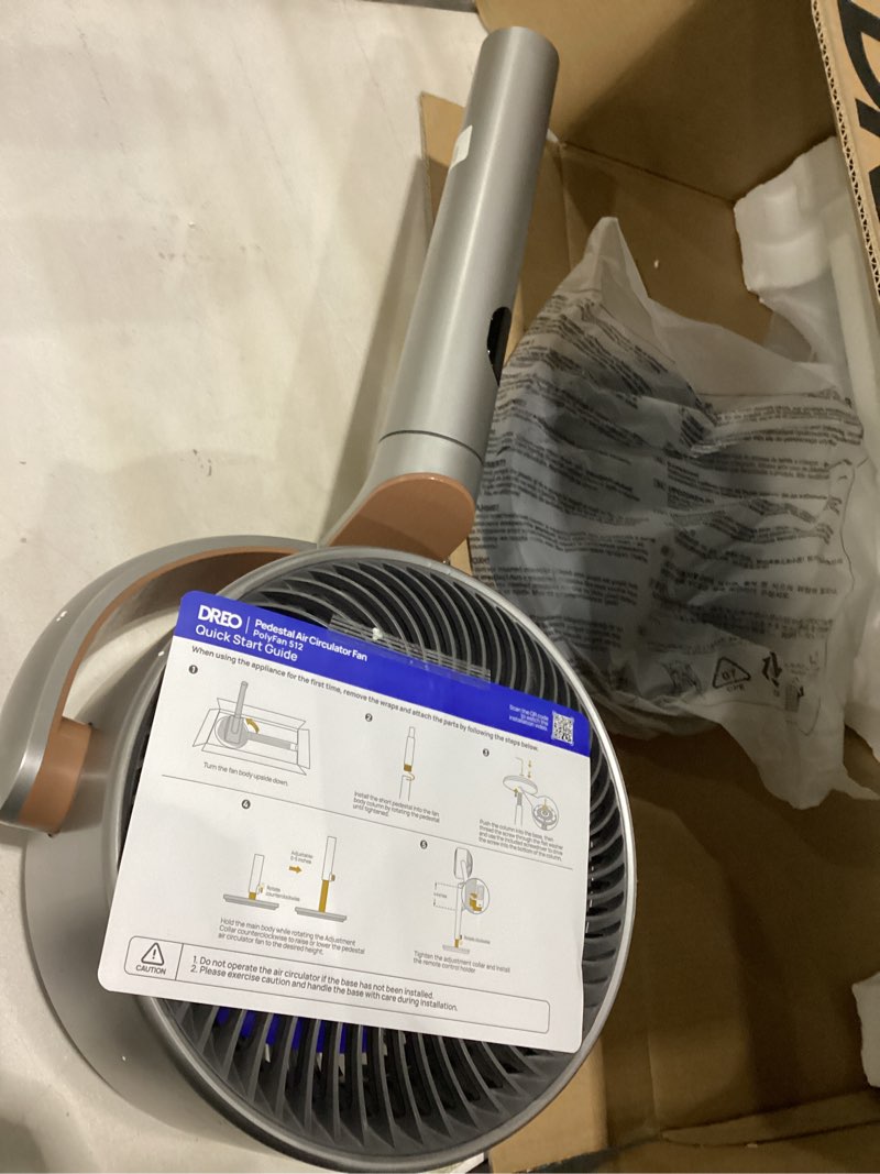 Dreo pedestal air circulator fan 
