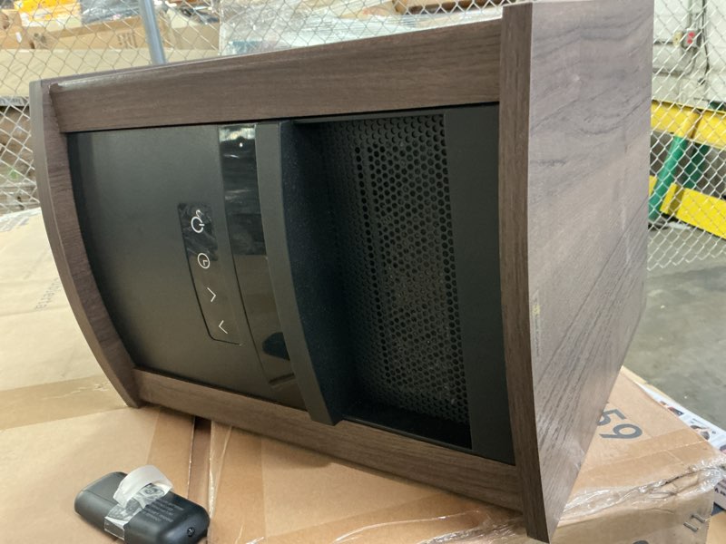 Condition photo showing As Is for Utilitech Utilitech 1500 -Watt Infrared quartz Cabinet