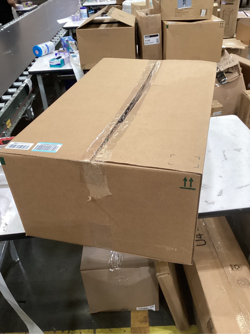 Condition photo showing Good Condition for this item is an ecr4kids scoop front plastic storage bin, featuring a durable design with rounded edges and a curved interior for easy organization and access.  