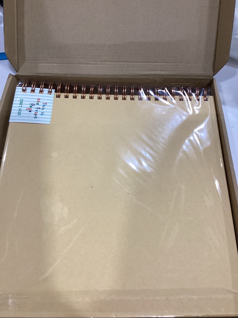 Condition photo showing Good Condition for modern shop scrapbook album | extra thick kraft paper with hardcover - 12 x 12 250 gsm, 100 page 12 x 12 250gsm, 100 page