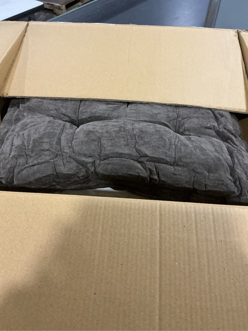 Condition photo showing Good Condition for Jerify Floor Pillow Cushions 22 x 22 Inch Round Square Large Meditation Floor Pillow for Classroom Adult Meditation Picnic Party Cushion for Seating Gift Christmas(Mixed Colors) Square Mixed Colors 4