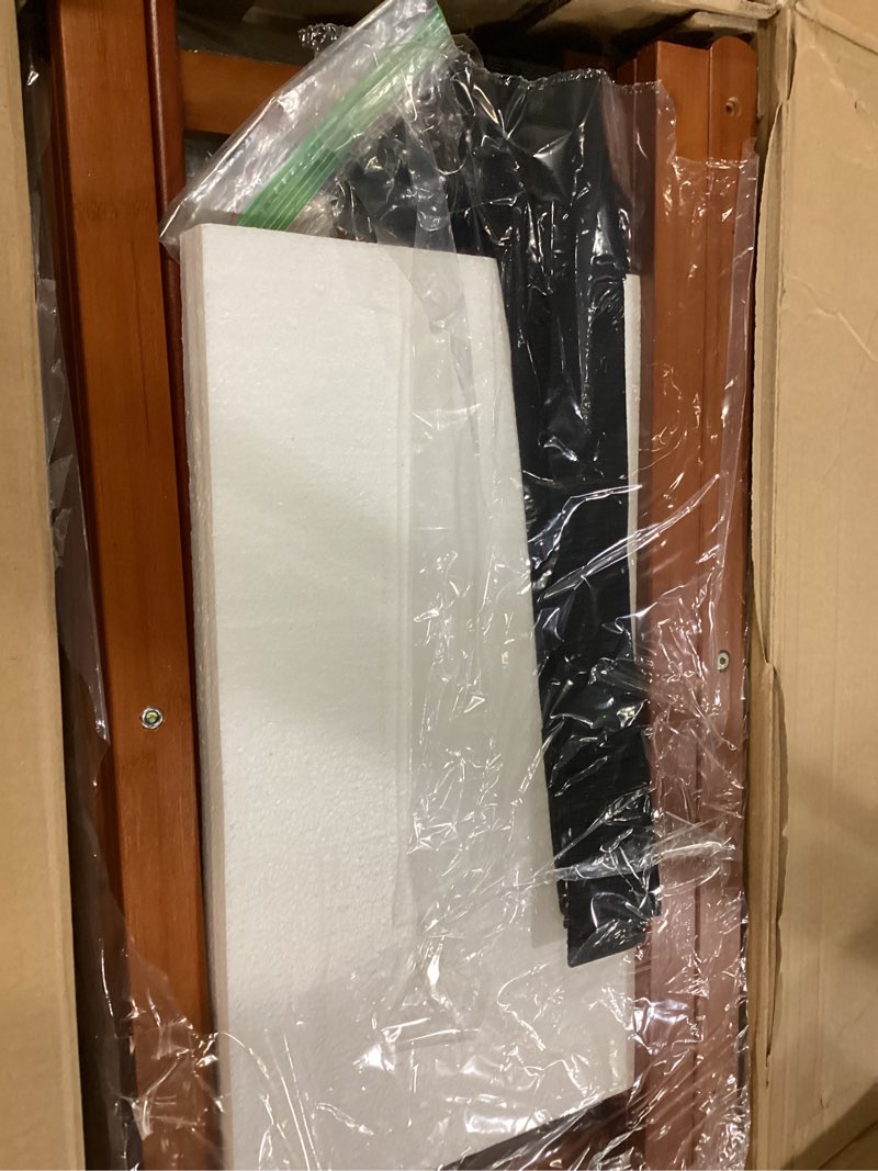 Condition photo showing Good Condition for 2 Pack Bamboo Luggage Rack for Guest Room, 26.77" Folding Wide Suitcase Stand with Storage Shelf, Thickened Luggage Stand Holder for Bedroom Hotel, Luggage Rack for Suitcases (Brown)