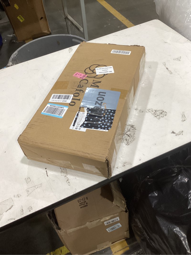 Condition photo showing New/Like New for this item is a padded mahjong storage bag set designed to carry a complete set of tiles, racks, and accessories.  