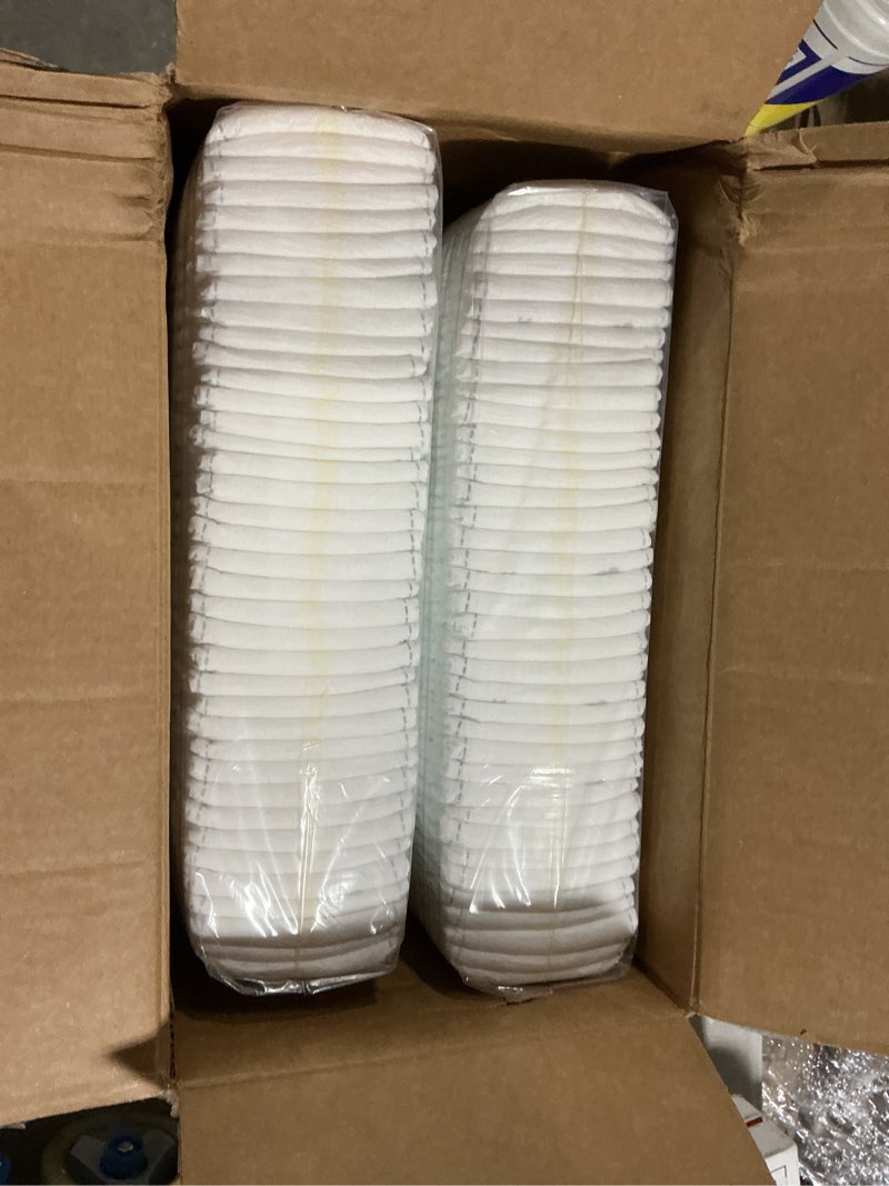 Condition photo showing New/Like New for pampers swaddlers diapers, size 8 (30+ lbs), 76 count, absorbent, keeps baby dry and comfortable, skin safe disposable baby diaper (packaging may vary) size 8 76
