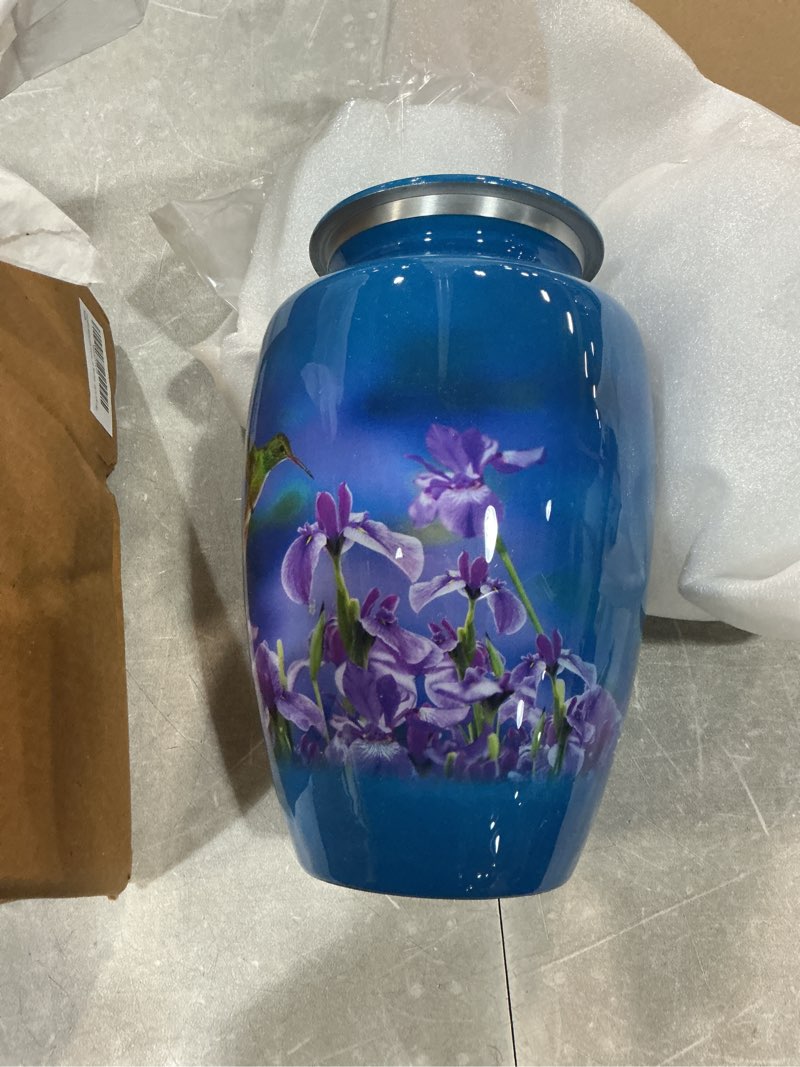 Condition photo showing New/Like New for trupoint memorials cremation urns for human ashes adult female, decorative burial urn for men & wome