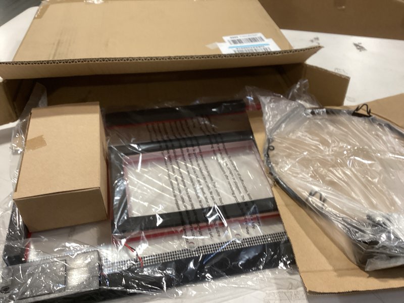 Condition photo showing Good Condition for Franklin Sports Over The Door Indoor LED Basketball Hoops-Steel Rim Mini Basket-Includes Ball and Pump-Light Up Backboard Red Light Up