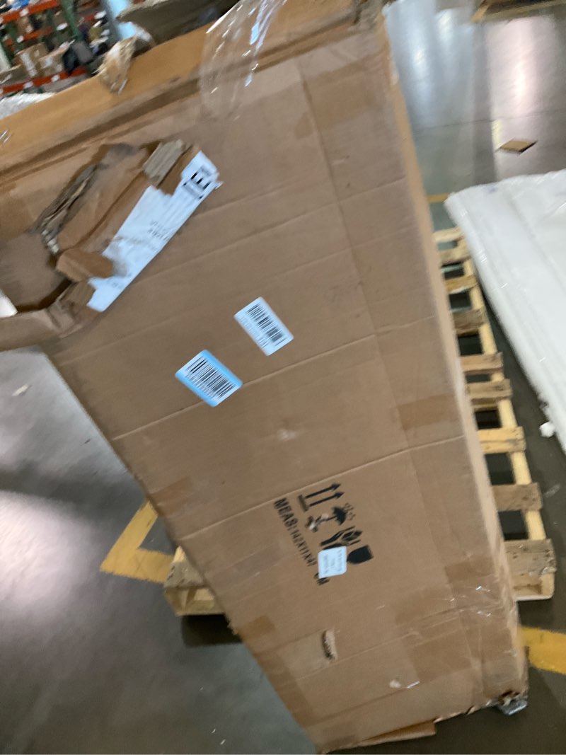 Condition photo showing As Is for sautvs flip up windshield for kawasaki mule 4000 4010 2009-2026, clear 1/5" hard coated poly front flip windscreen accessories, can be closed, vented, or fully open