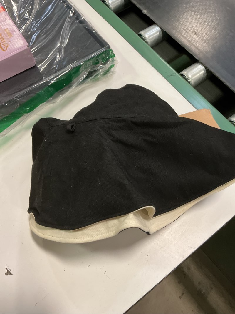 Condition photo showing Good Condition for WIDE BRIMMED UPF 50+ HAT black