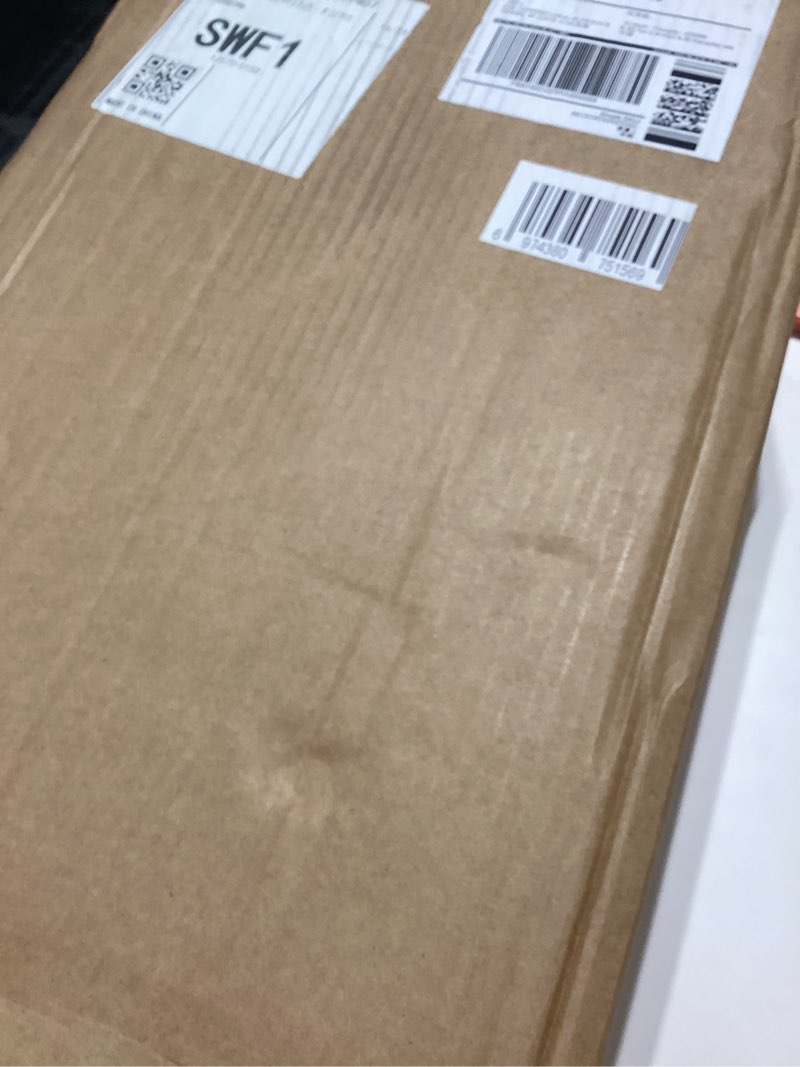 Condition photo showing New/Like New for Porcelain Ceramic Umbrella Stand Holder Modern Style Floor Vase for Storage Canes Walking Sticks Golf Umbrella Mono-pods Tripod Bat Golf Club Gift Entryway Indoor 24" High Black&White