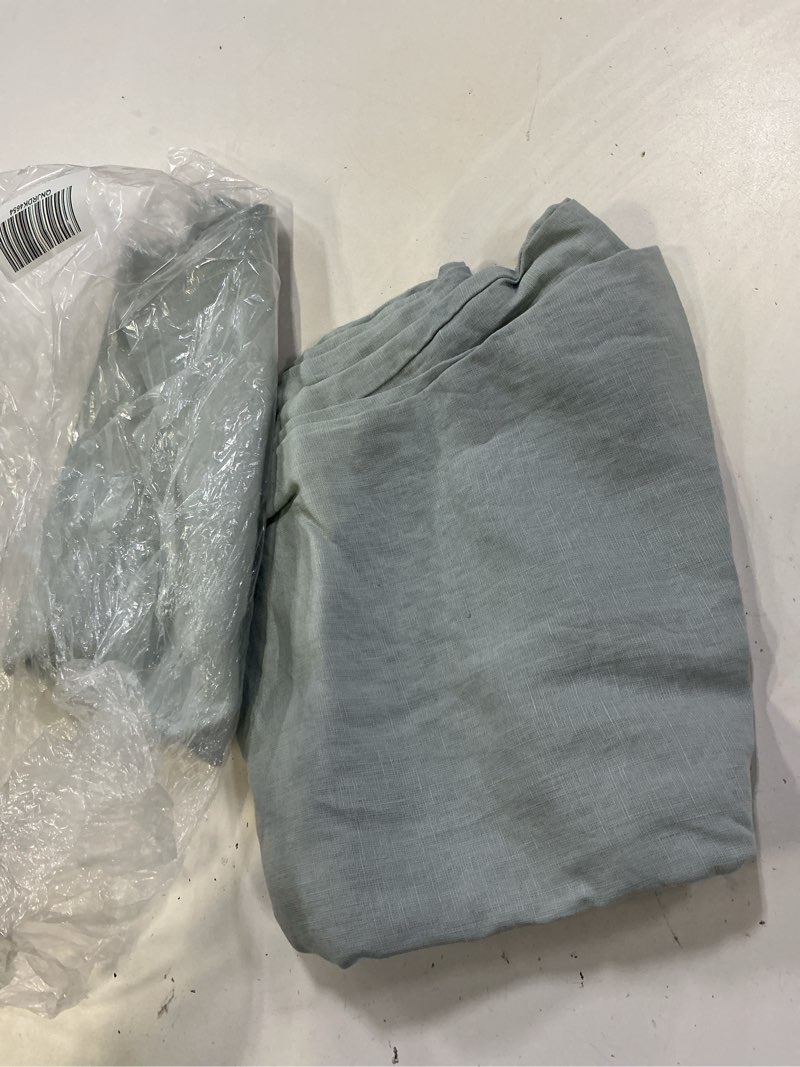 Condition photo showing Good Condition for european linen sham set, standard, mist