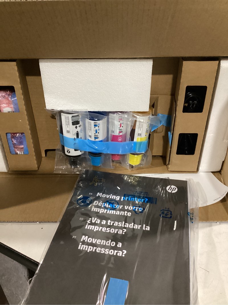 Condition photo showing As Is for hp smart tank plus 570 wireless all-in-one ink tank printer with 2 years of ink