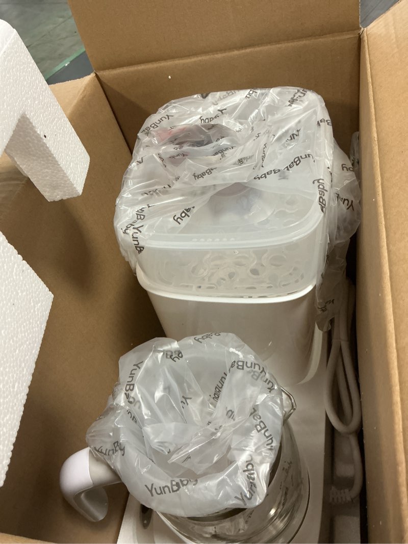 Condition photo showing Good Condition for baby bottle warmer & steamer, 44oz formula kettle with drying & steam, multi-function bottle warmer for breastmilk, food & baby essentials