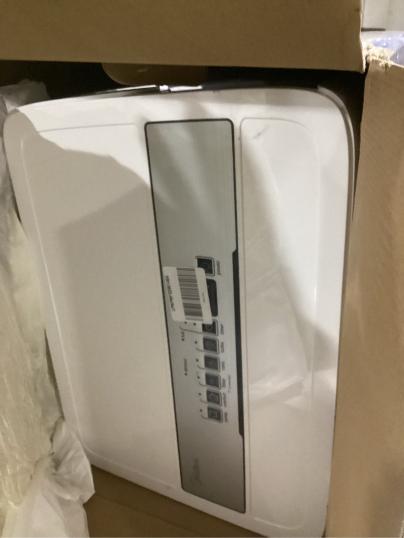 Condition photo showing Good Condition for midea 4,500 sq. ft. energy star certified dehumidifier with pump included 50 pint - ideal for basements, large & medium sized rooms, and bathrooms (white)