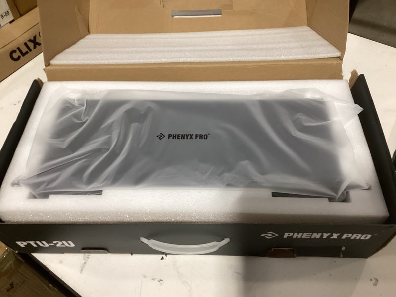Condition photo showing New/Like New for phenyx pro wireless microphone system, true diversity dual cordless mic set, professional uhf handheld wireless microphones w/auto scan, 2x1000 channels, 328ft for stage & studio (ptu-2u-2h)