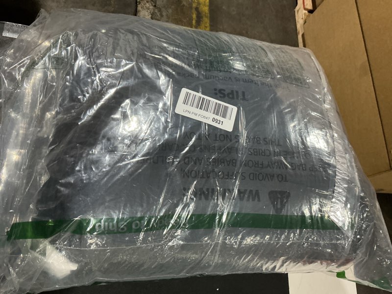 Condition photo showing Good Condition for CozyLux Queen Comforter Set Black - 7 Pieces Bed in a Bag Queen, All Season Soft Bedding Set, Oeko-Tex Certified Bed Set with Down Alternative Comforter, Sheets, Pillowcases & Pillow Shams Black Queen