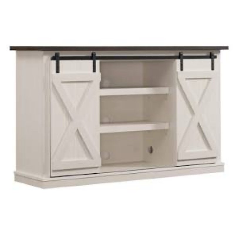 Twin Star 54" white sideboards incomplete