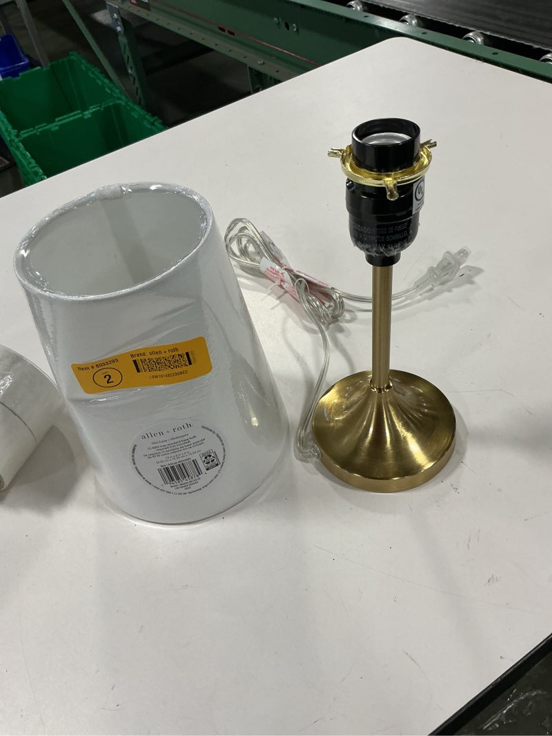 Condition photo showing As Is for Small lamp