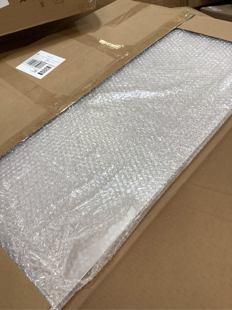 Condition photo showing Good Condition for calpalmy (2 pack) 1/8" thick clear acrylic sheets - 24" x 36" pre-cut plexiglass sheets for craft projects, signs, display cases, sneeze guard and more - cut with engraver, power saw or hand tools 24"x36", 1/8" thick clear 2