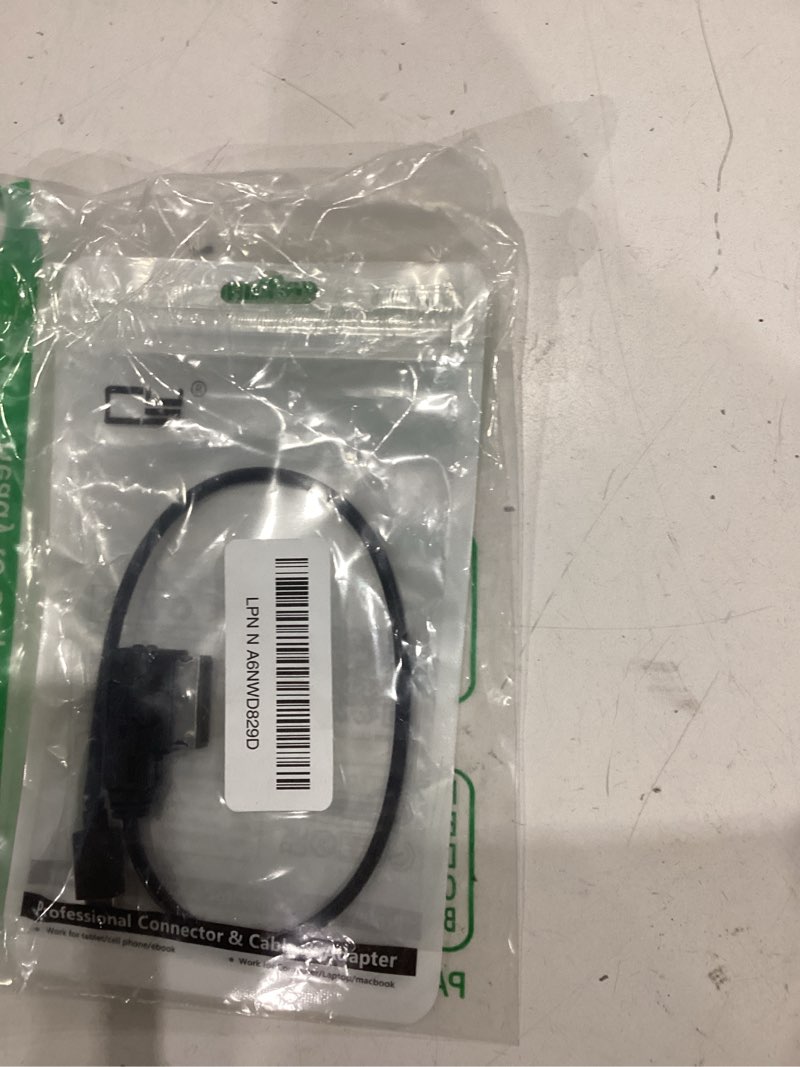 Condition photo showing Good Condition for jser media in ami mdi usb-c usb 3.1 type-c charge adapter cable for car vw audi 2014 a4 a6 q5 q7