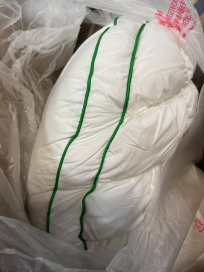 Condition photo showing Good Condition for your moon fluffy support bed pillow queen size, super soft premium down-alternative filling for sleeping, luxury hotel quality bed pillows for side sleeper (white) white queen (pack of 1)