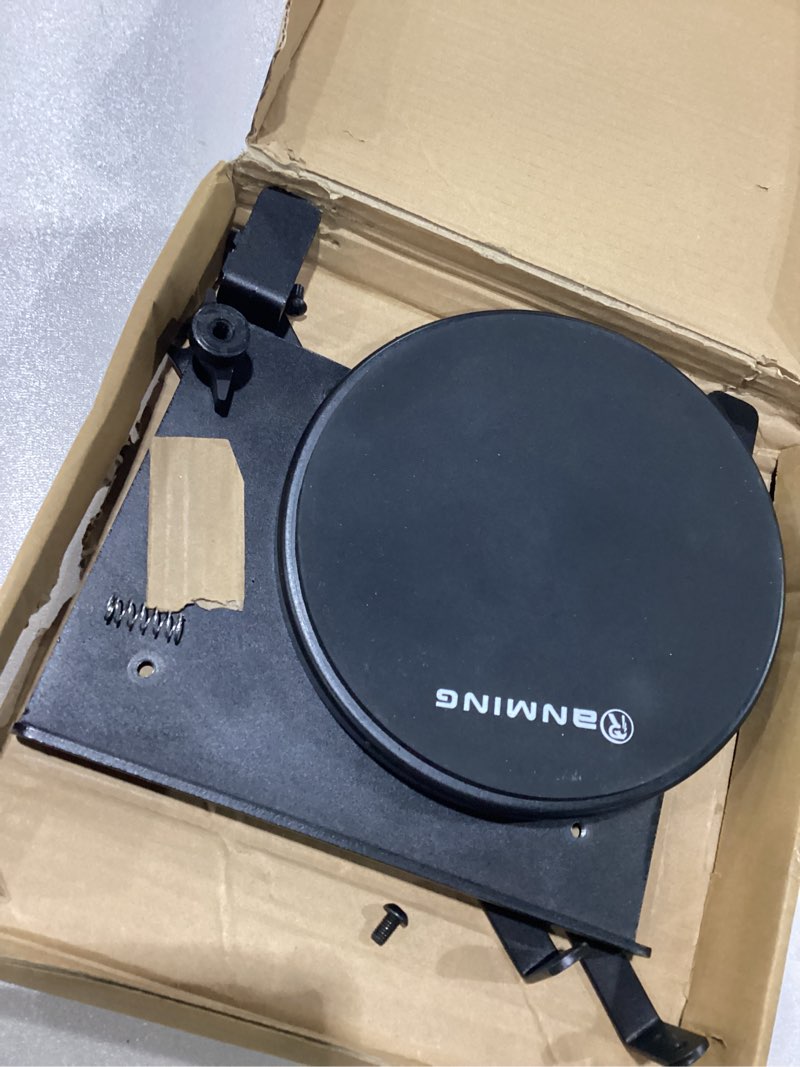 *box damaged may be missing some hardware* RANMIM Bass Drum Practice Pad Silicone Kick Drum Practice Pad Folding Bass Practice Pad Heavy Foot H