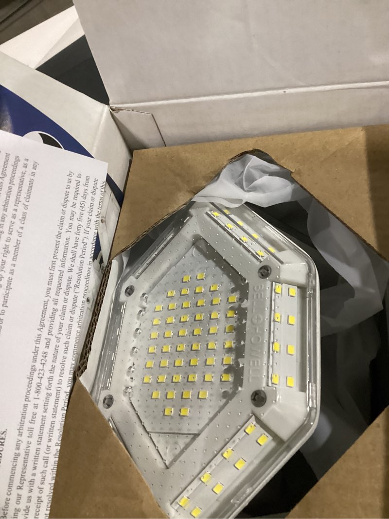 Condition photo showing Good Condition for bell + howell 8000 -lumens led screw-in ceiling-mounted work light