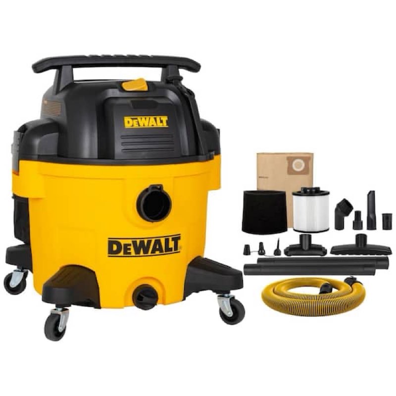 DEWALT 9 Gal. 5.0 HP Portable Wet/Dry Vacuum with Hose