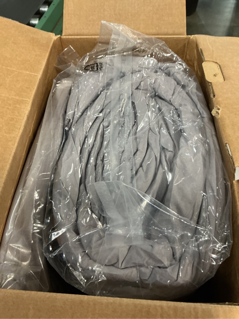 Condition photo showing New/Like New for bedsure king size comforter set - 7 pieces reversible black bedding, king size bed set for all seasons, bed in a bag with down alternative comforter, sheets, pillowcases & shams king 02 - black