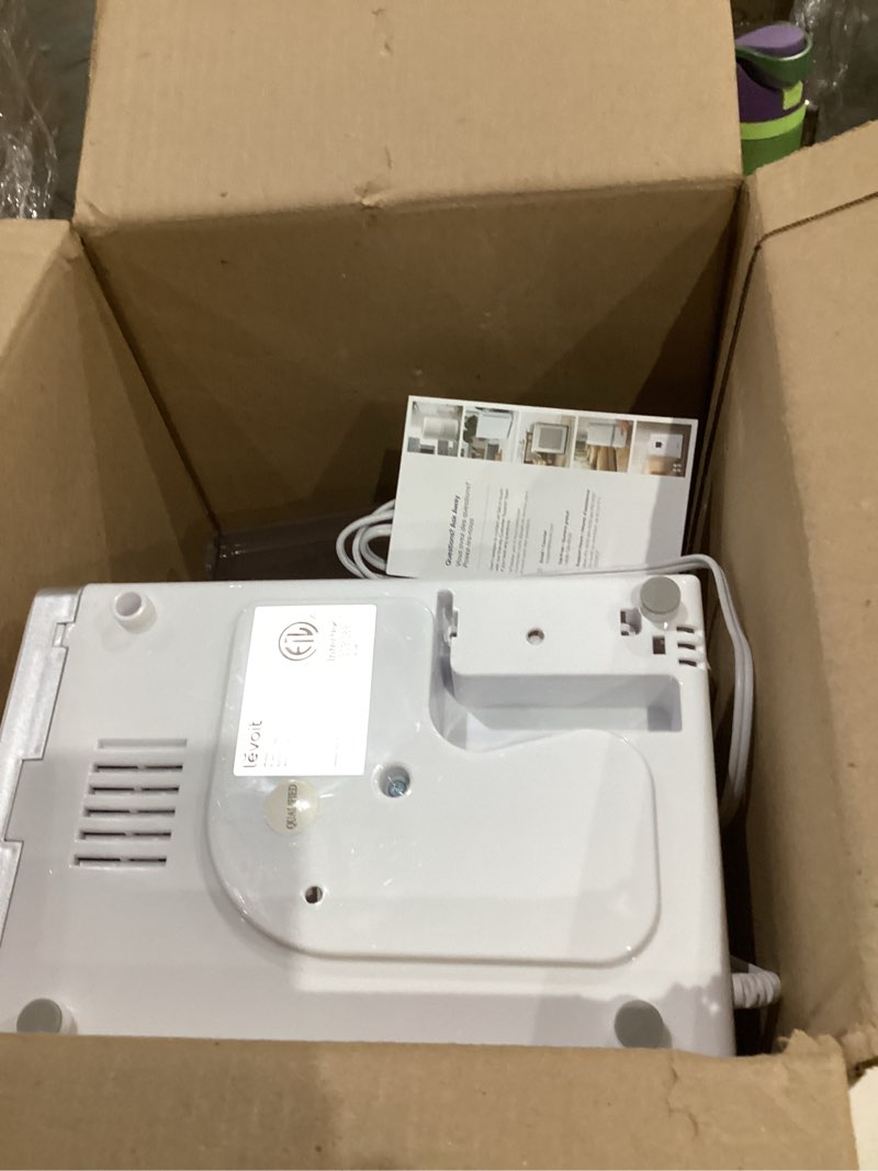 Condition photo showing Good Condition for levoit lv600s smart warm and cool mist humidifiers for home bedroom large room, (6l) 753ft² coverage, quickly & evenly humidify whole house, easy top fill, app & voice control - quiet sleep mode white smart humidifier
