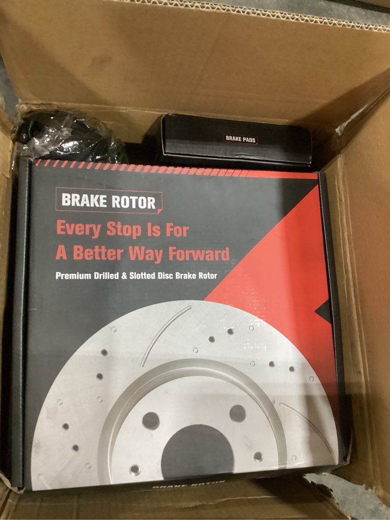 Condition photo showing Good Condition for brake rotors and pads set