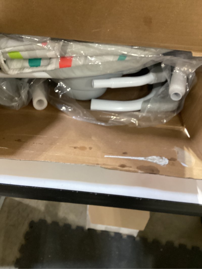 Bright Starts Playful Paradise Portable Compact Automatic Baby Swing with Music, Unisex, Newborn +