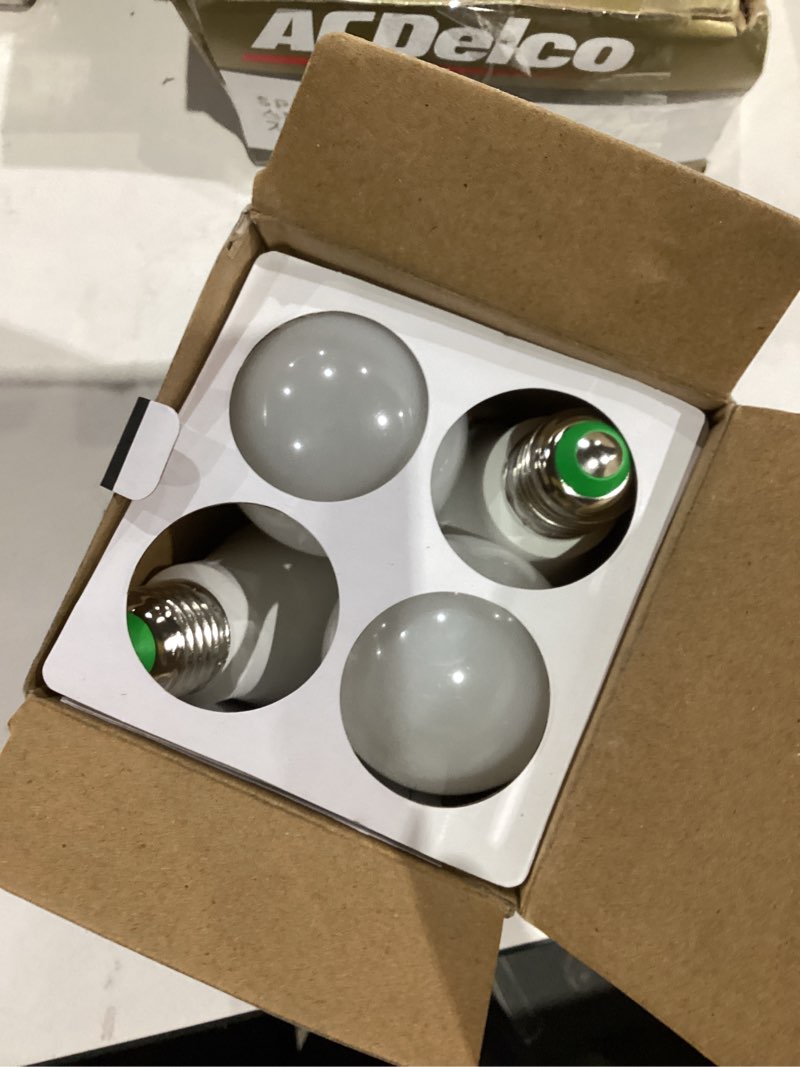 Condition photo showing As Is for UCB Smart Light Bulbs 130W Equivalent, Color Changing Light Bulb, Work with Alexa Only, 16 Million Colors RGBWW, Music Sync, DIY Flash,1300LM A19 E26 Bluetooth Led Light Bulbs, No WiFi Required,4Pack