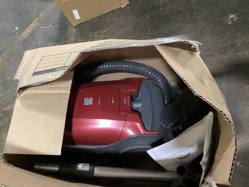 Condition photo showing Good Condition for kenmore 81414 bagged canister vacuum cleaning tools, 400 series + telescoping wand, red kenmore 400 series + telescoping wand
