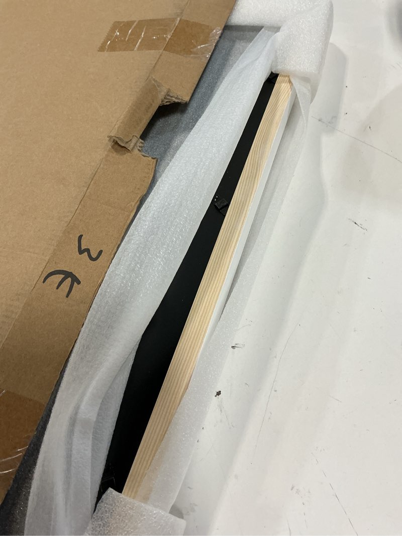 Condition photo showing Good Condition for 18x18 picture frame white solid wood for mat 14x14 wall mounting square poster frames 1 18x18 inch