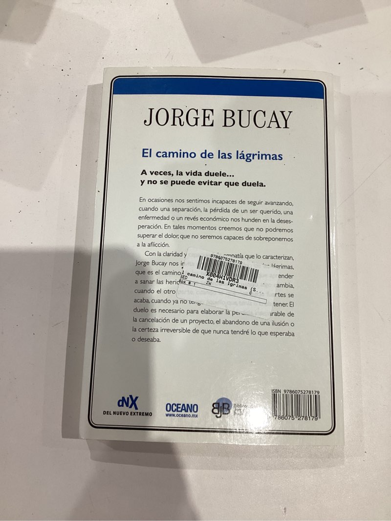 Condition photo showing Good Condition for El camino de las lágrimas (Hojas de Ruta) (Spanish Edition)