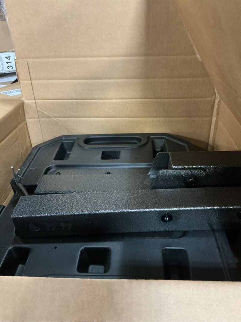 Condition photo showing As Is for ys03 two-stage foldable pet step hitch step |compatible with 2" hitch receiver | helps dogs get in & out of car van suv| size 20 x?16 inch.