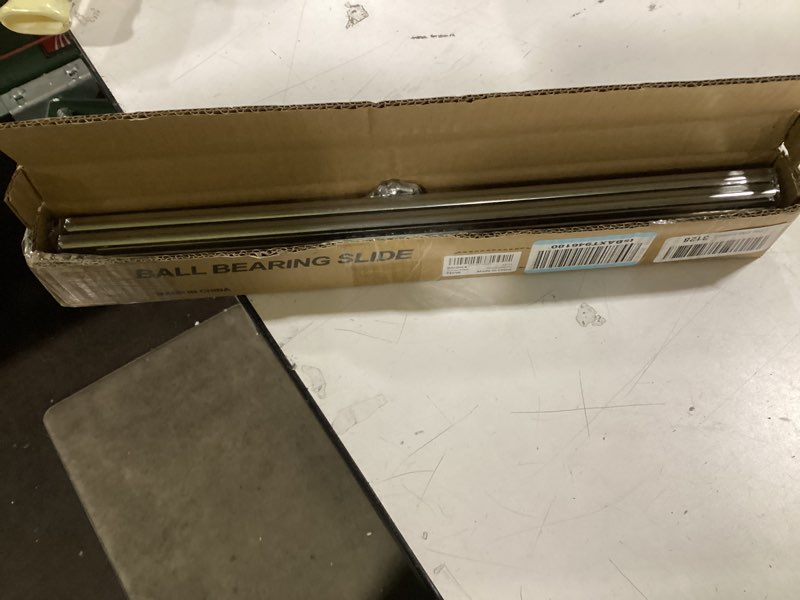 Condition photo showing New/Like New for 1 Pair Heavy Duty Drawer Slides 12 14 16 18 20 22 24 26 28 30 32 34 36 38 40 Inch 150 lb Load Capacity Side Mount Full Extension Ball Bearing Rail Runner?Without Lock,18 inch? Without Lock 18 Inch