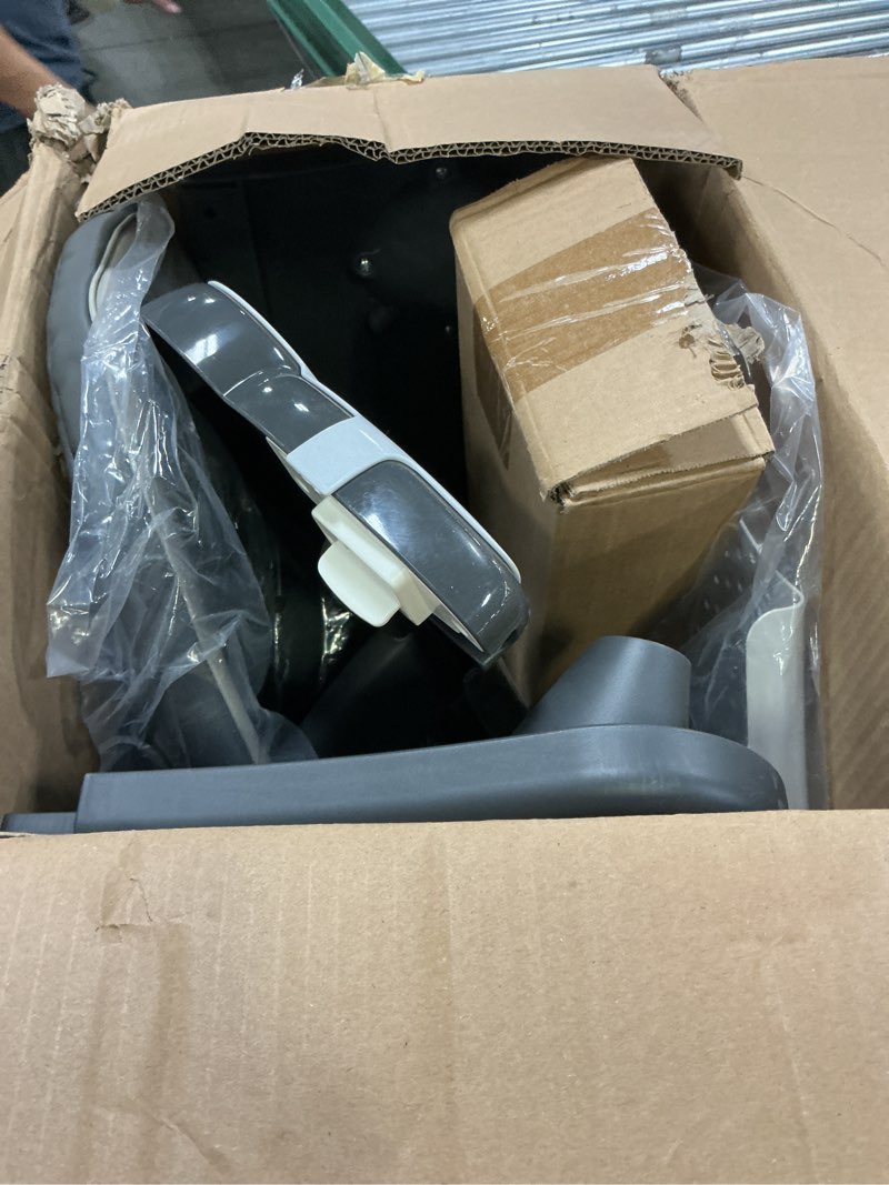 Condition photo showing Good Condition for Gofirst 6 in 1 Baby High Chair,Convertible High Chairs for Babies and Toddlers/Booster Seat/Table and Chair Set,Babies Feeding Chair/5-Point Harness,4-Position Removable Tray&PU Cushion Baby Highchair Grey