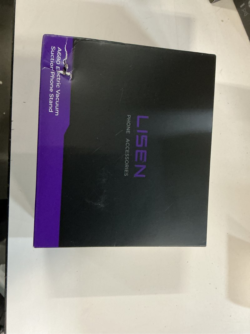 Condition photo showing New/Like New for LISEN Electric Retractable Car Phone Mount, iPhone Vacuum Electric Suction Cup Phone Mount, Suction Cup Magnetic Phone Holder, only for Mirror, for iPhone 17 Pro Max Plus 16 15 ~ X, Samsung Galaxy S25