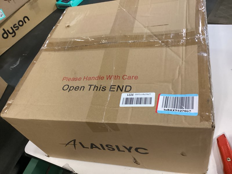 Condition photo showing New/Like New for 18 Inch Black Farmhouse Pendant Lights Large Pendant Lights for Kitchen Island Industrial Adjustable Height Vintage Big Dome Hanging Light Fixtures for Barn, Dining Room Black L 1-Pack