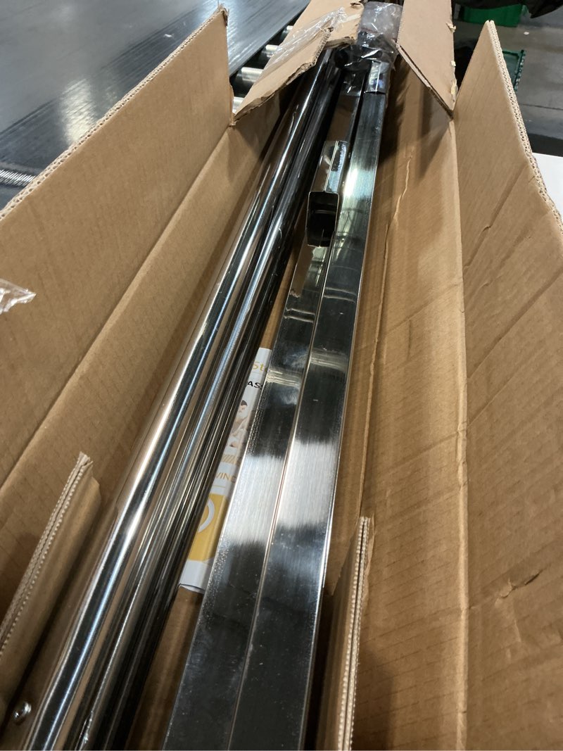 Condition photo showing As Is for Clothes Drying Rack Folding Indoor Outdoor, Foldable Portable Laundry Drying Rack, Heavy Duty Laundry Hanger Dryer Rack with 20 Hooks (79.55'') 79.55 inches