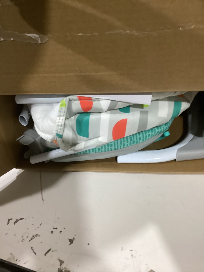 Condition photo showing New/Like New for Bright Starts Playful Paradise Portable Compact Automatic Baby Swing with Music, Unisex, Newborn +