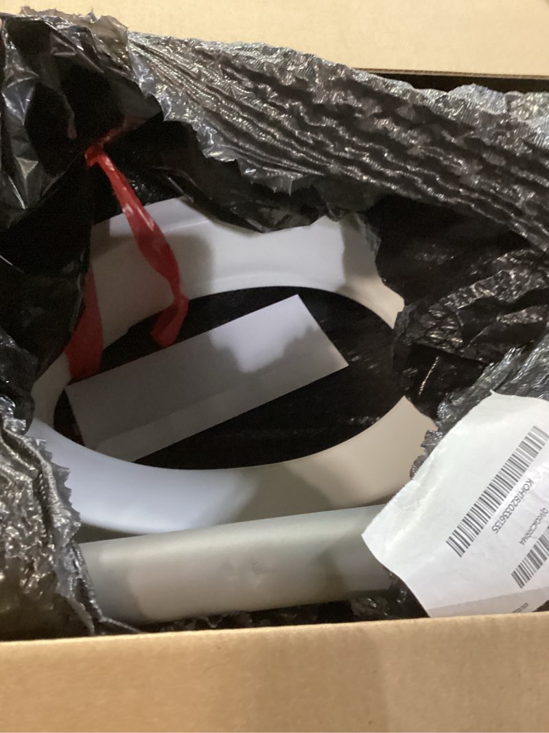 Condition photo showing Good Condition for Carex 3.5 Inch Raised Toilet Seat with Arms, Elongated Toilet Seat Riser, Up to 250 lbs Capacity, Elevating & Raising Seat for Elderly & Handicap, Universal, Slip-Resistant with Padded Handles, White