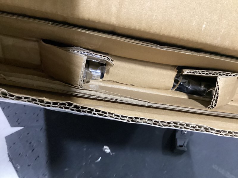 Condition photo showing Good Condition for black round toilet seat natural wood toilet seat with zinc alloy hinges, easy to install also easy to clean, scratch resistant toilet seat by angol shiold (round, black) round black