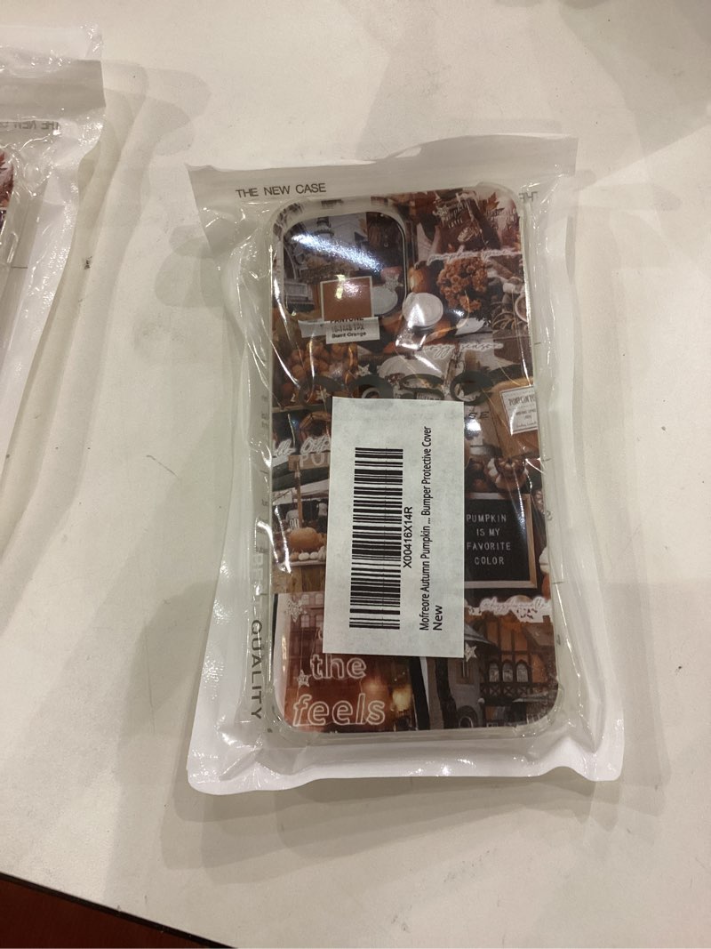 Condition photo showing New/Like New for Autumn Pumpkin Case for iPhone 15 Pro Max, Unique Trendy Design TPU Bumper Protective Cover