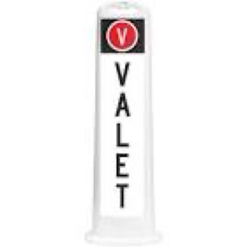 45"trailblazer xl vertical panel white-valet