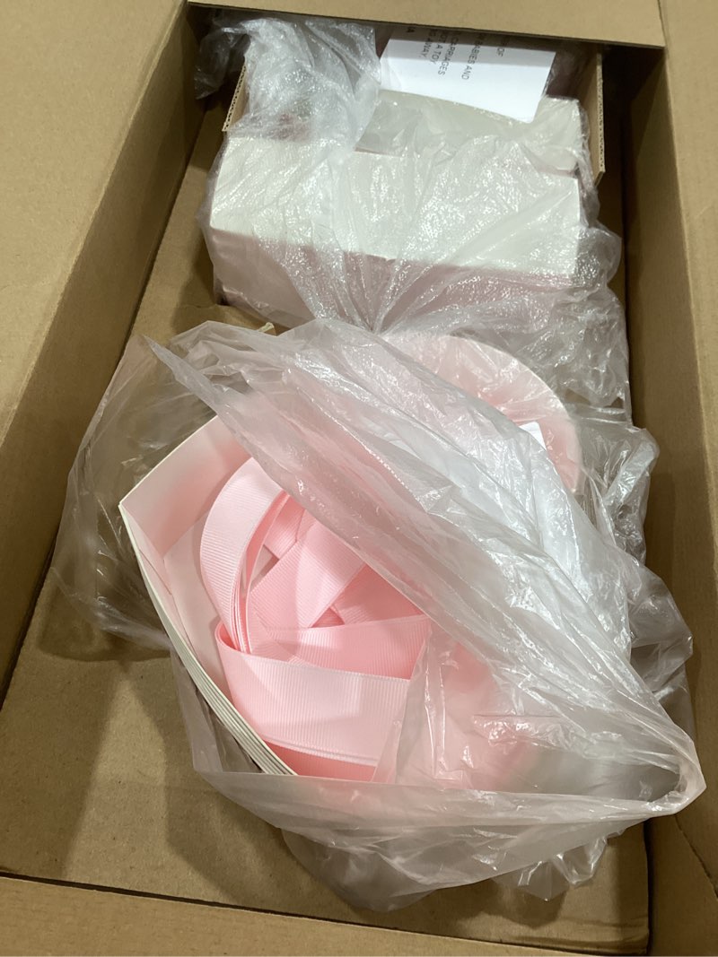Condition photo showing As Is for Ireer 6 Pack Valentine's Day Empty I Love U Flower Box Cardboard Letter Shaped Fillable Heart Gift Box for Wedding Galentine's Day Arrangement Candy Treat Rose, 17.7 x 6.1 x 1.97''(Pink,I Love U)