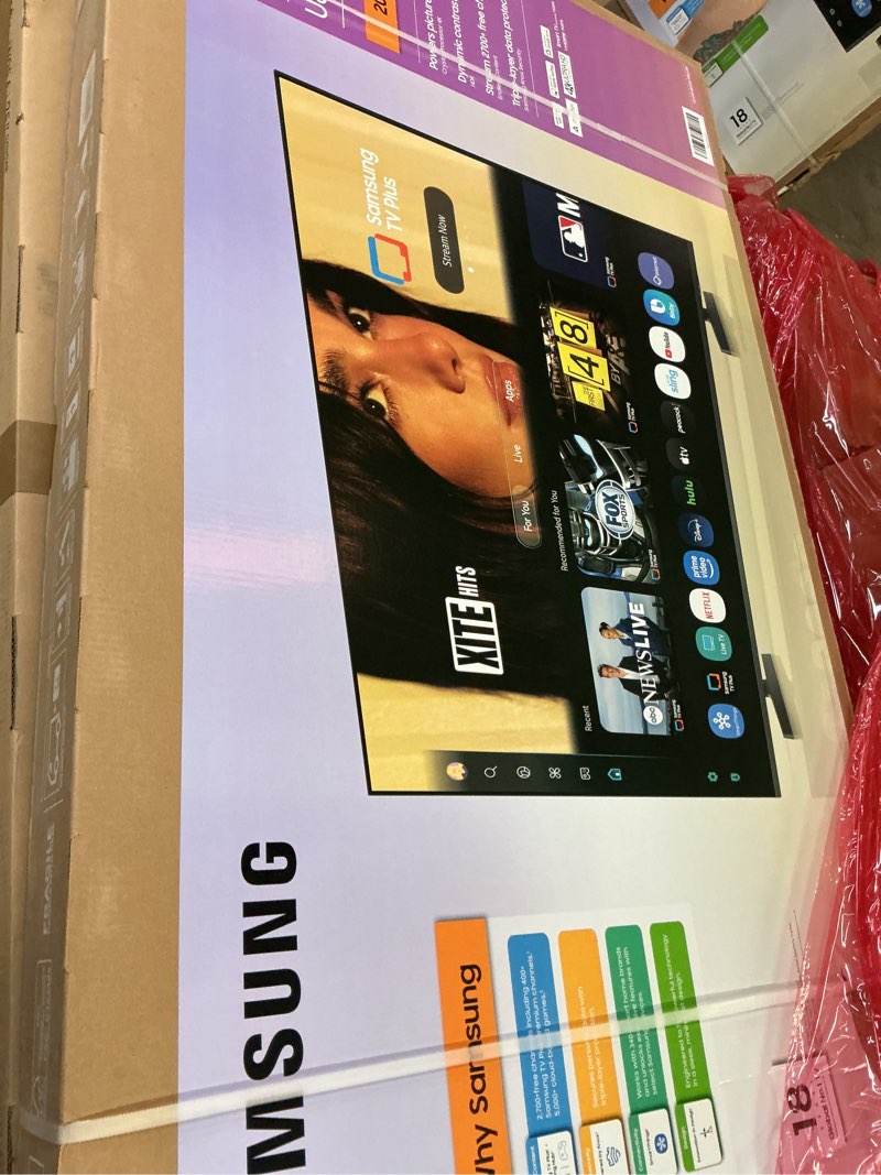 Condition photo showing Good Condition for samsung 65-inch class crystal uhd u8000f 4k smart tv (2025 model) endless free content, crystal processor 4k, metalstream design, knox security, alexa built-in