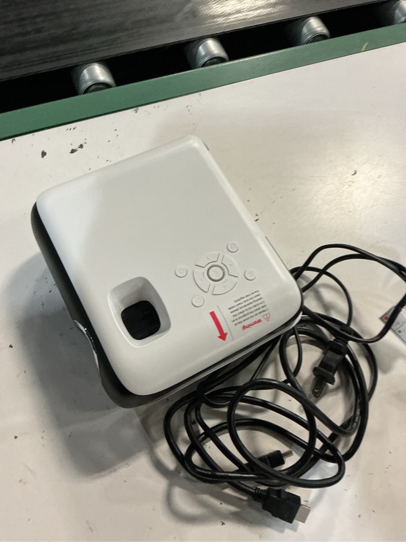 Condition photo showing Good Condition for happrun native 1080p projector, bluetooth home theater movie projector with built-in speaker, compatible with smartphone, hdmi, fire stick, ps5, indoor & outdoor use - without google tv system