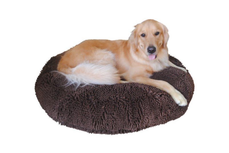 soggy doggy super snoozer dog bed: dark chocolate